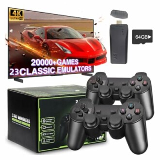 2024 Upgrade Retro Gaming Console Review: Wireless Console with 20400+ Games